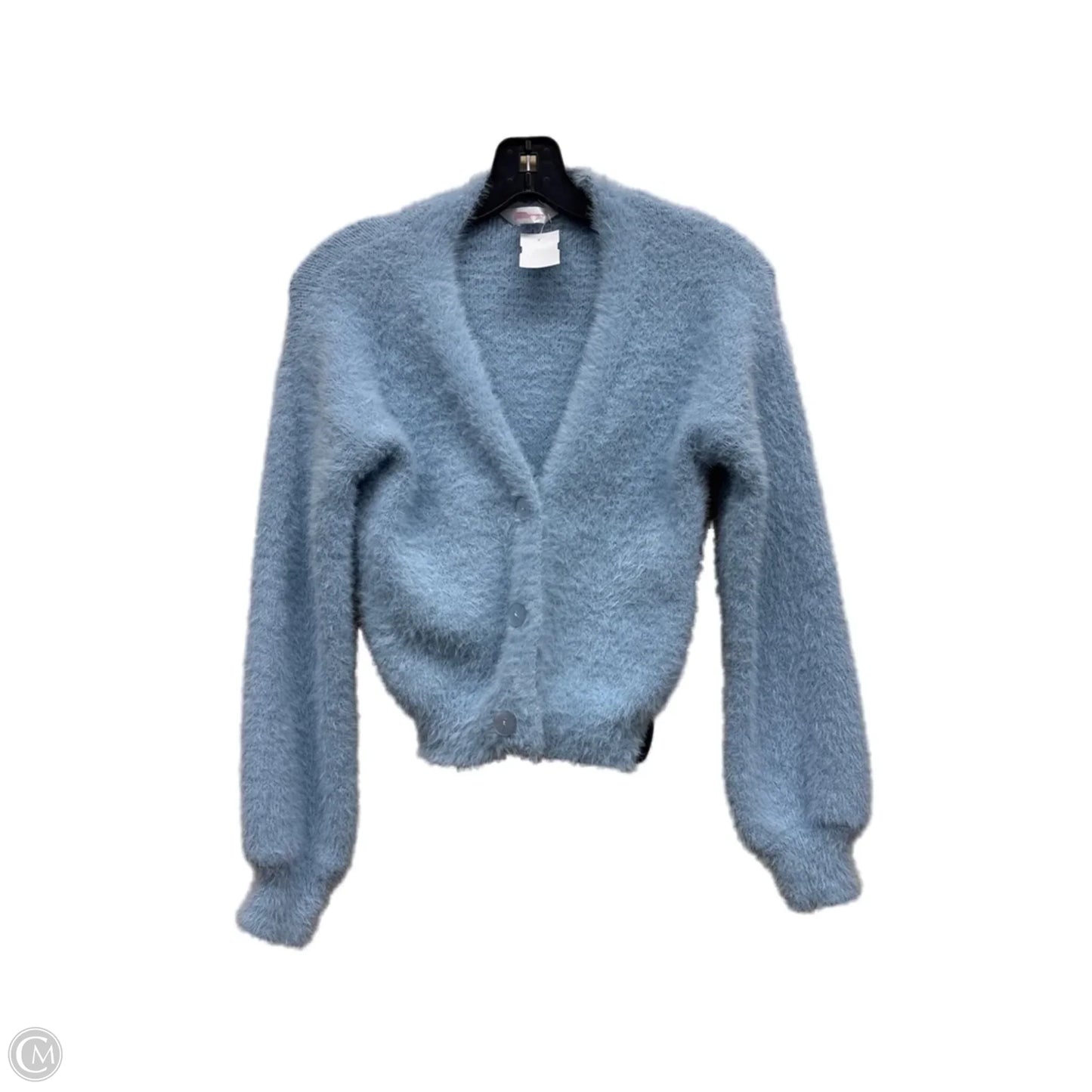 Sweater Cardigan By No Boundaries In Blue, Size: S