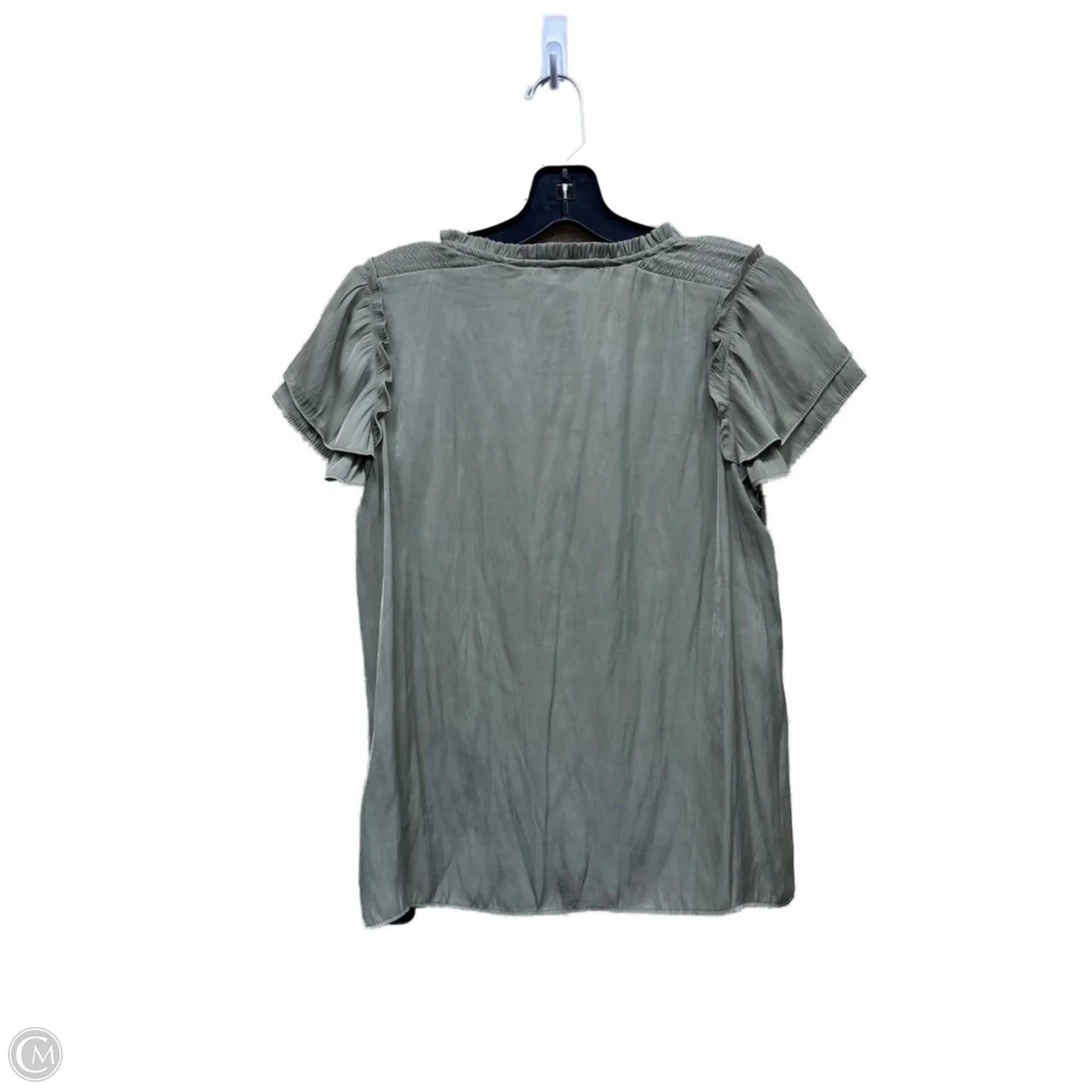 Top Short Sleeve By Rachel Zoe In Green, Size: S