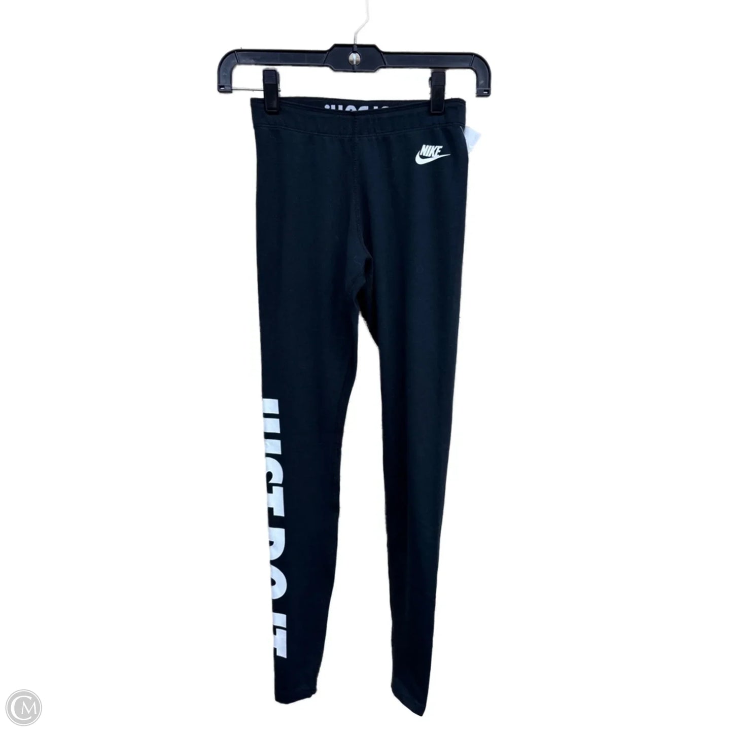 Athletic Leggings By Nike In Black, Size: Xs