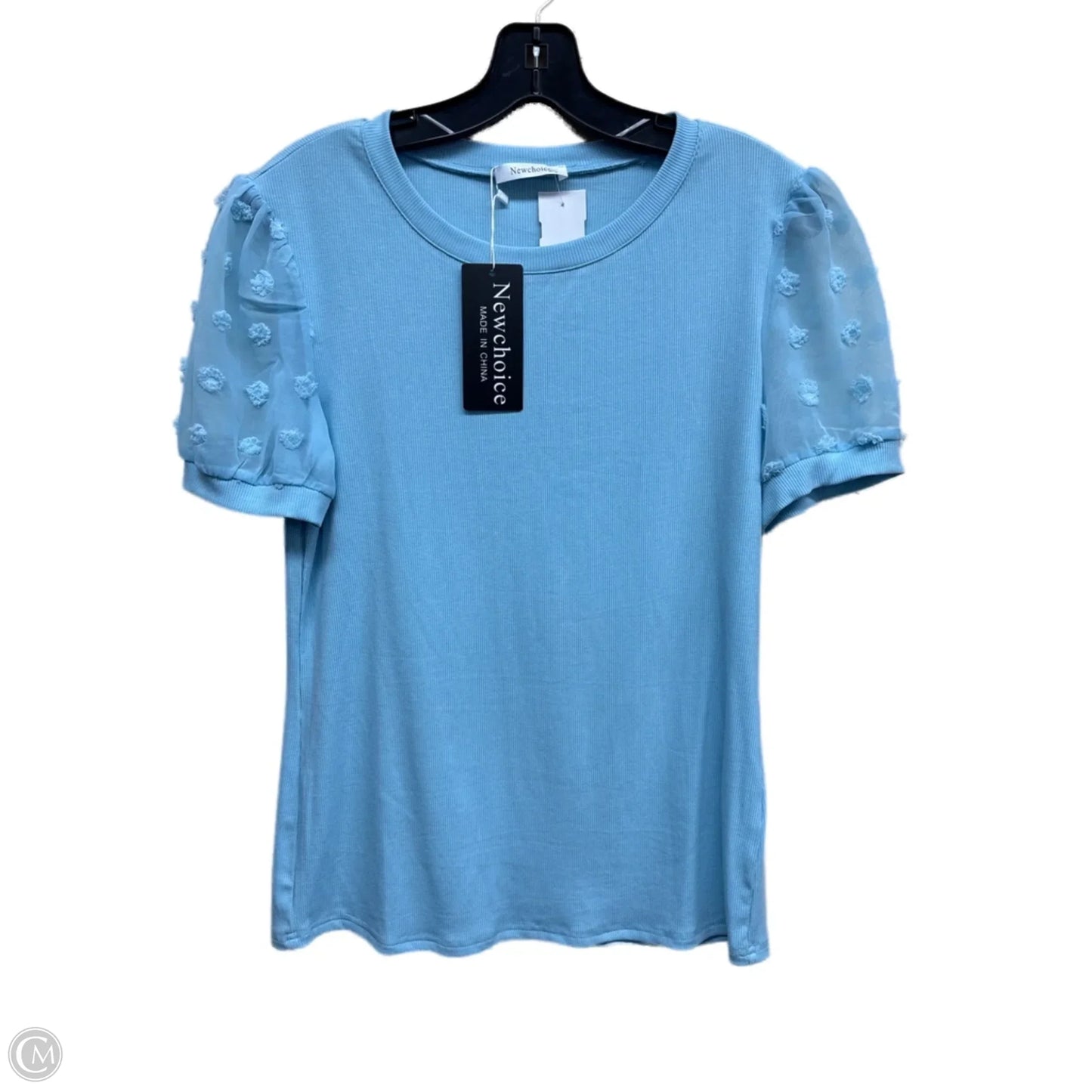 Top Short Sleeve By Clothes Mentor In Blue, Size: S