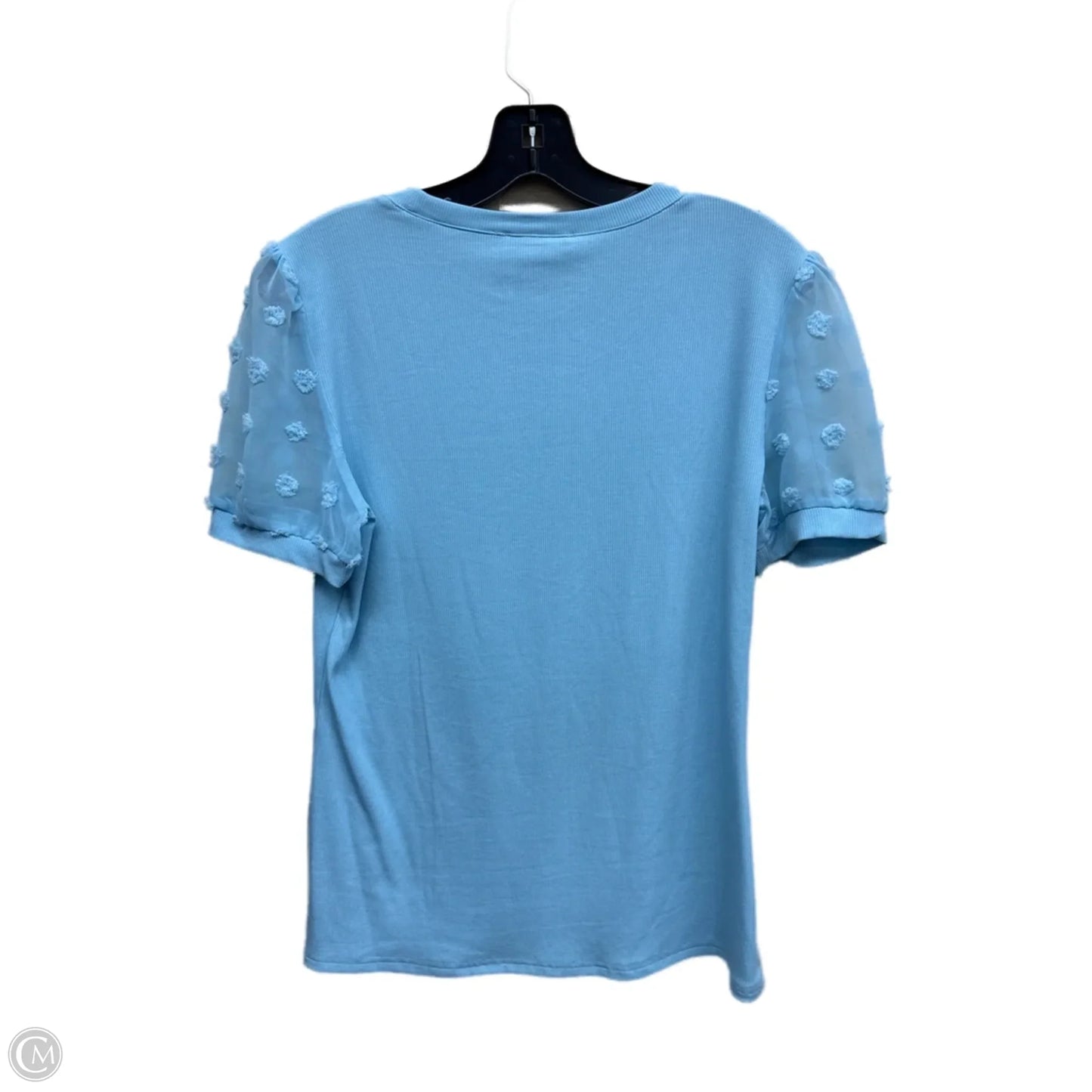 Top Short Sleeve By Clothes Mentor In Blue, Size: S