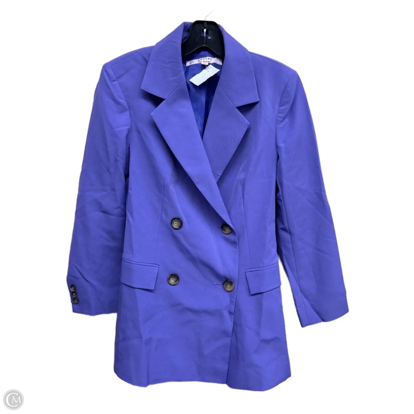 Blazer By Clothes Mentor In Purple, Size: S