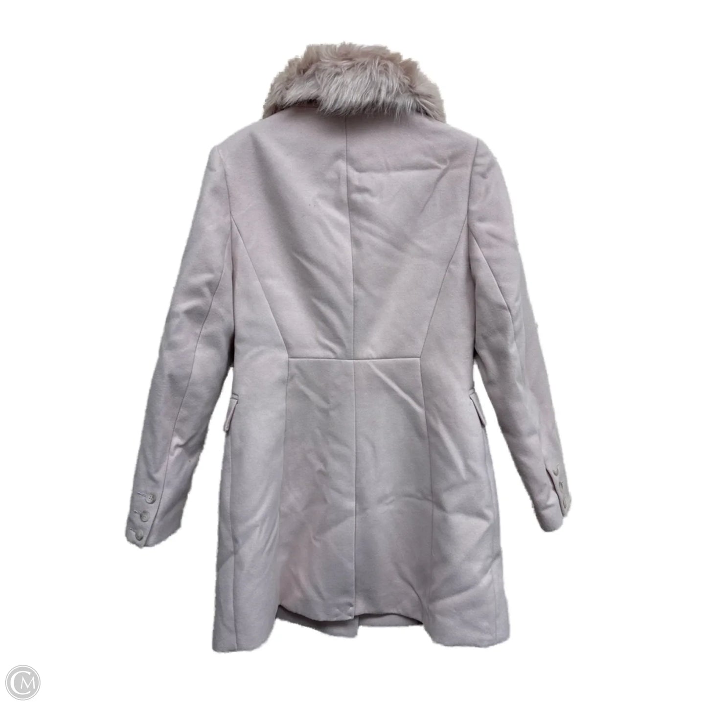 Coat Peacoat By Topshop In Pink, Size: S