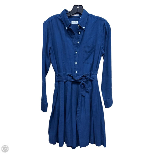 Dress Casual Short By Clothes Mentor In Blue, Size: M