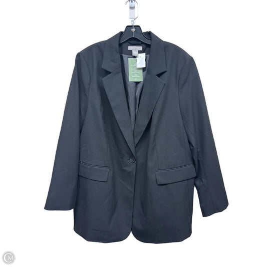 Blazer By H&m In Black, Size: Xl