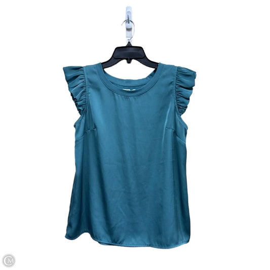 Top Short Sleeve By Maurices In Blue, Size: M