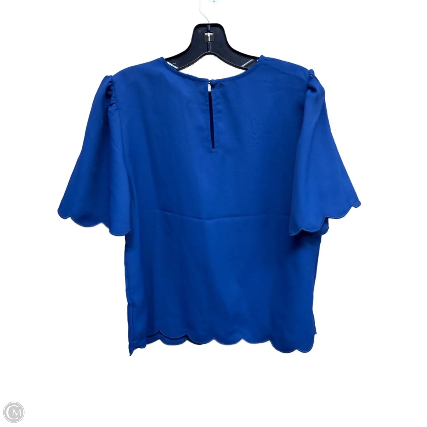 Top Short Sleeve By Express In Blue, Size: M