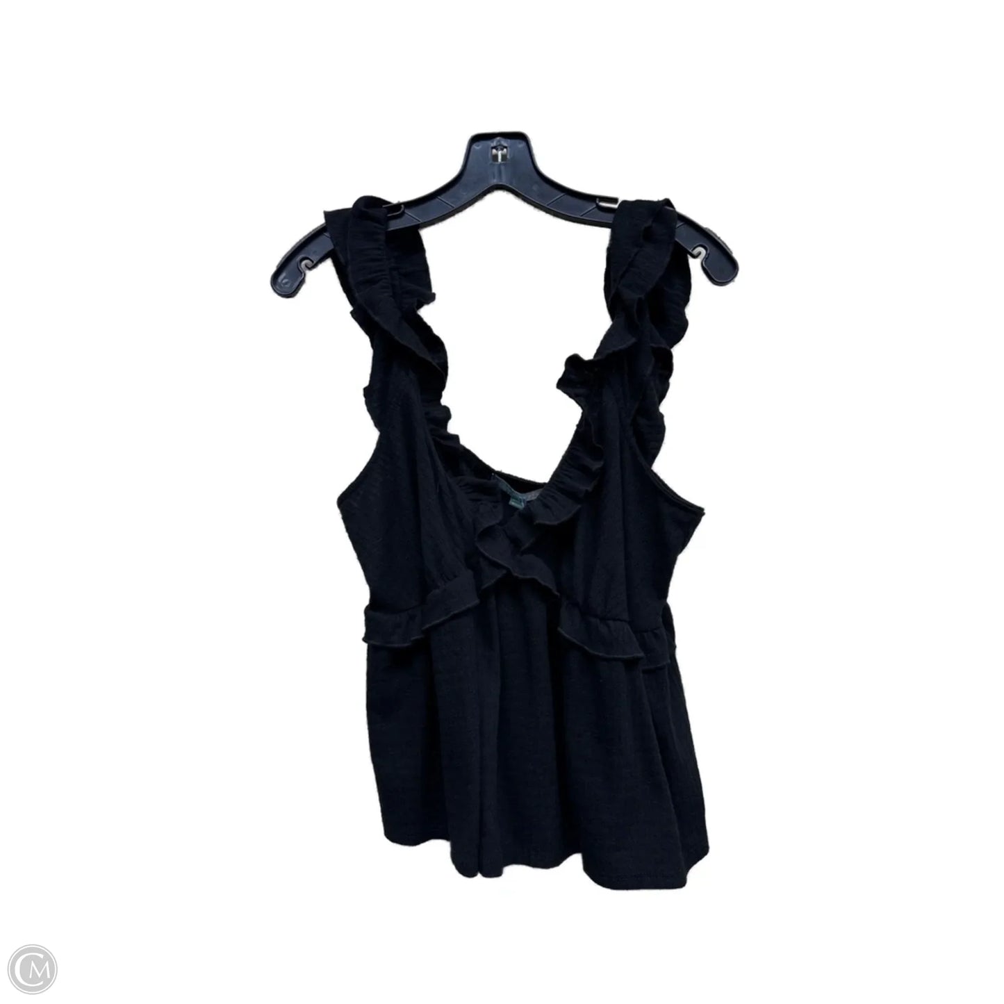 Top Sleeveless By Good Luck Gem In Black, Size: L