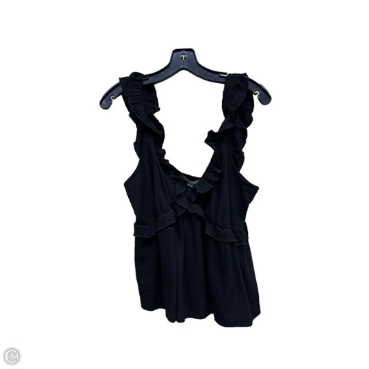 Top Sleeveless By Good Luck Gem In Black, Size: L