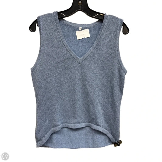 Top Sleeveless By Clothes Mentor In Blue, Size: S