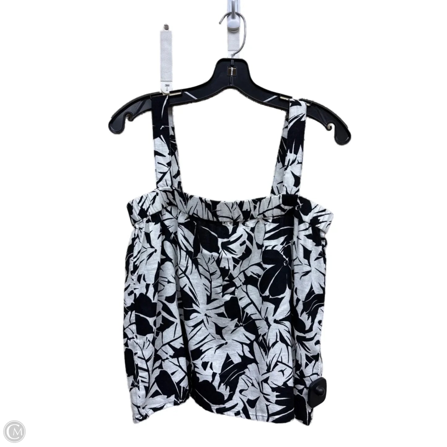 Top Sleeveless By Michael By Michael Kors In Black & White, Size: S