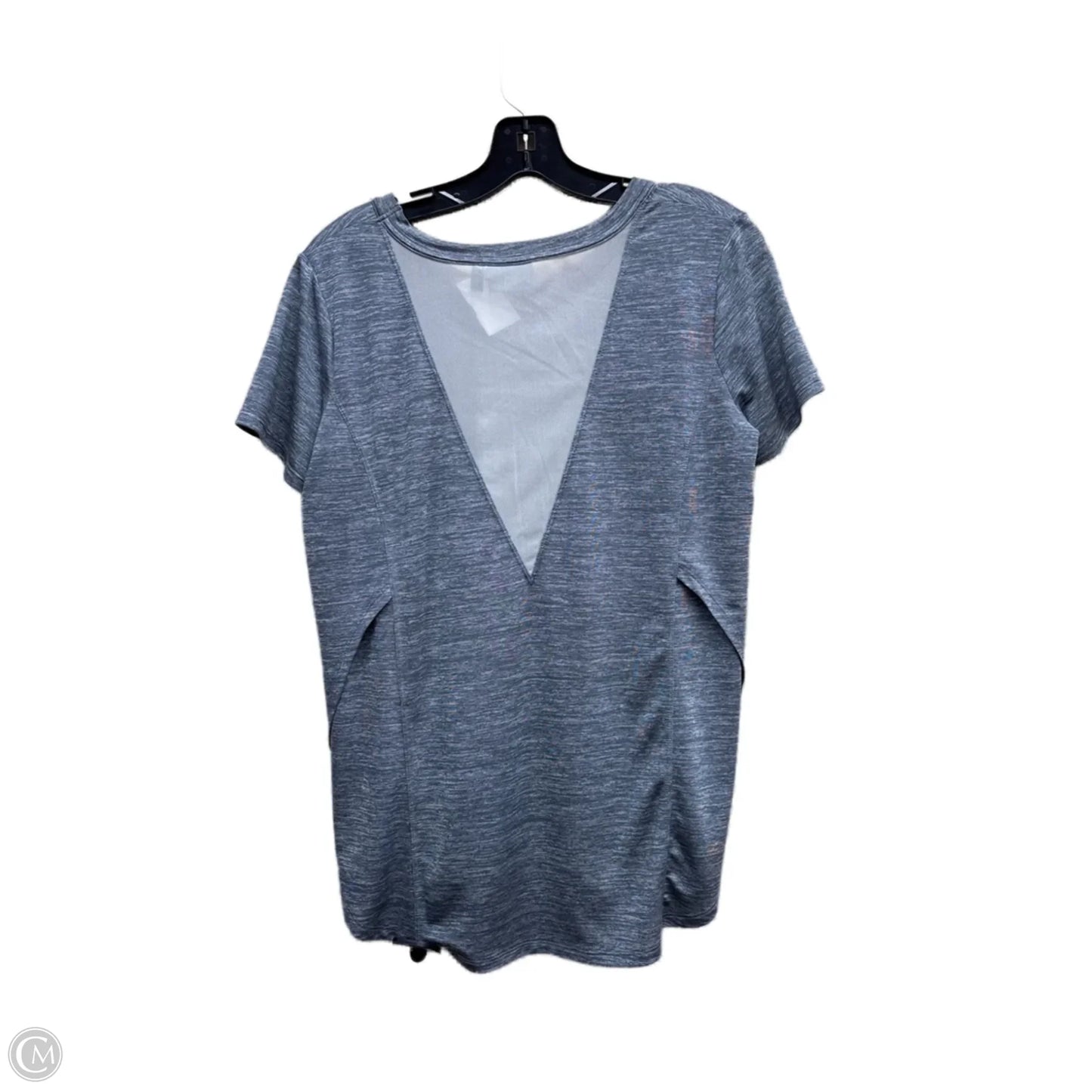 Athletic Top Short Sleeve By Athleta In Green, Size: S