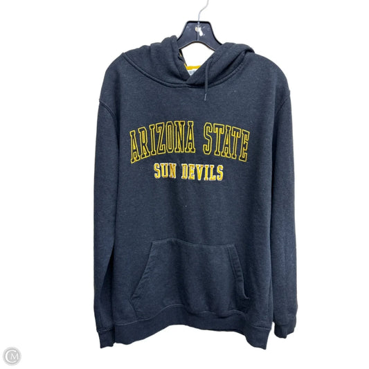 Sweatshirt Hoodie By Clothes Mentor In Grey