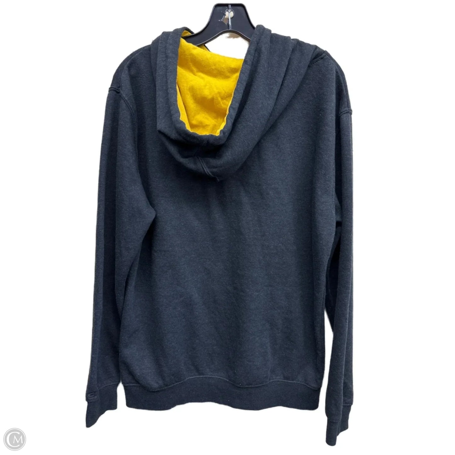 Sweatshirt Hoodie By Clothes Mentor In Grey