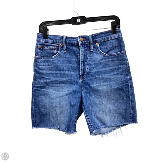 Shorts By Madewell In Blue Denim, Size: 4