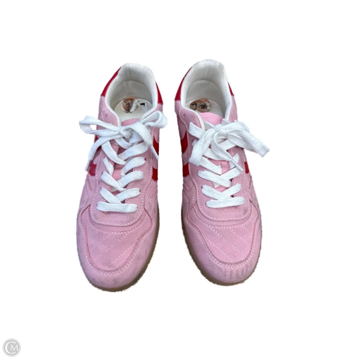 Shoes Sneakers By Madden Girl In Pink & Red, Size: 7.5