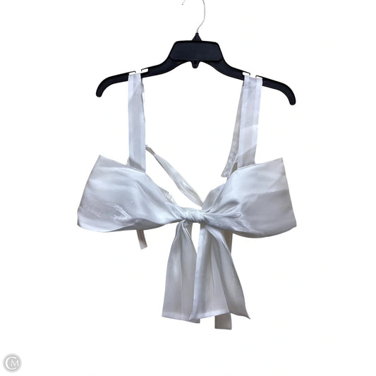 Top Sleeveless By Maeve In White, Size: Osfm