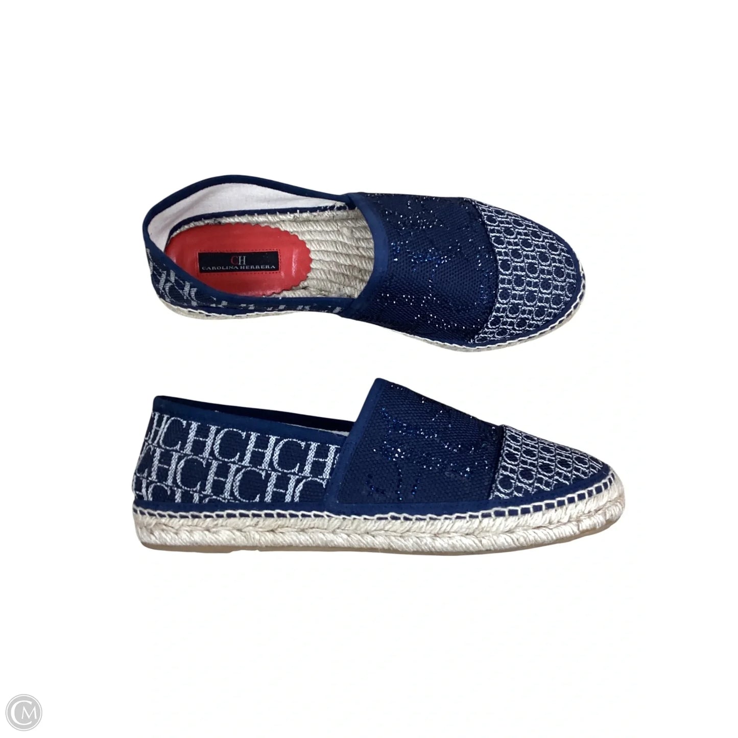 Shoes Designer By Carolina Herrera In Blue