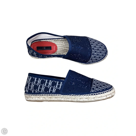 Shoes Designer By Carolina Herrera In Blue