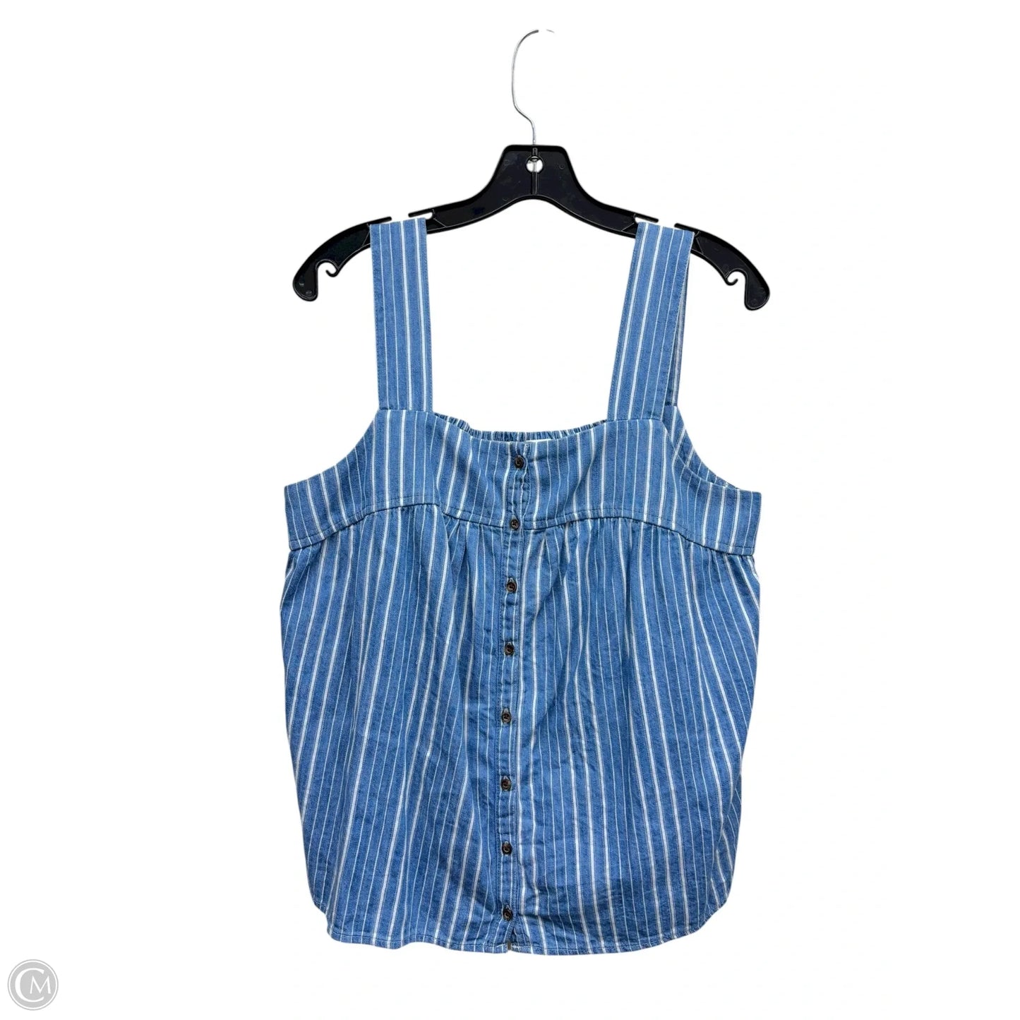 Top Sleeveless By Old Navy In Striped Pattern, Size: M