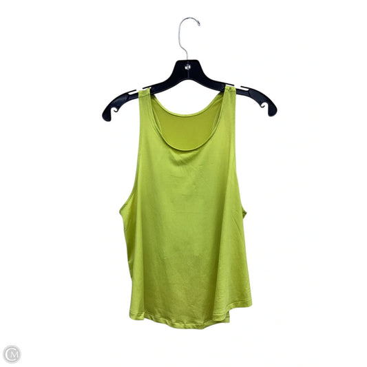 Athletic Tank Top By Lululemon In Yellow