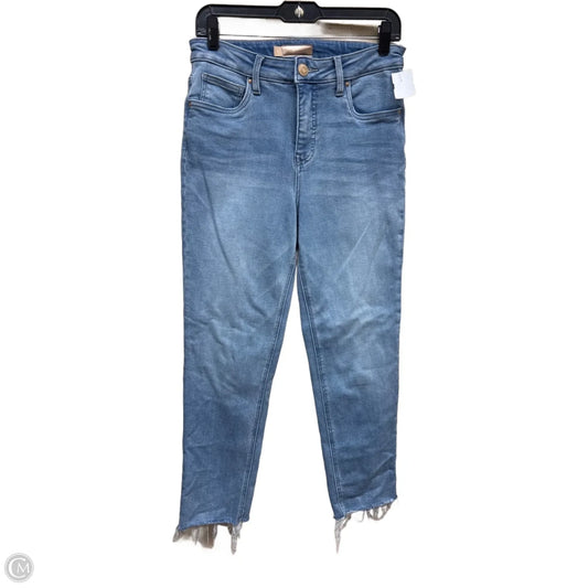 Jeans Straight By Kut In Blue Denim, Size: 2