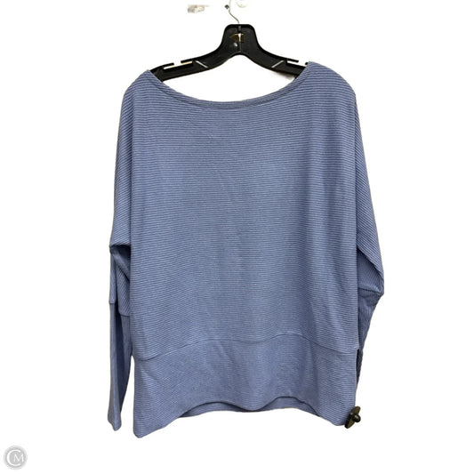 Top Long Sleeve By White House Black Market In Purple, Size: Xl