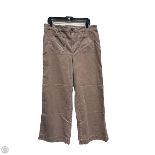 Pants Corduroy By Loft In Tan, Size: 14