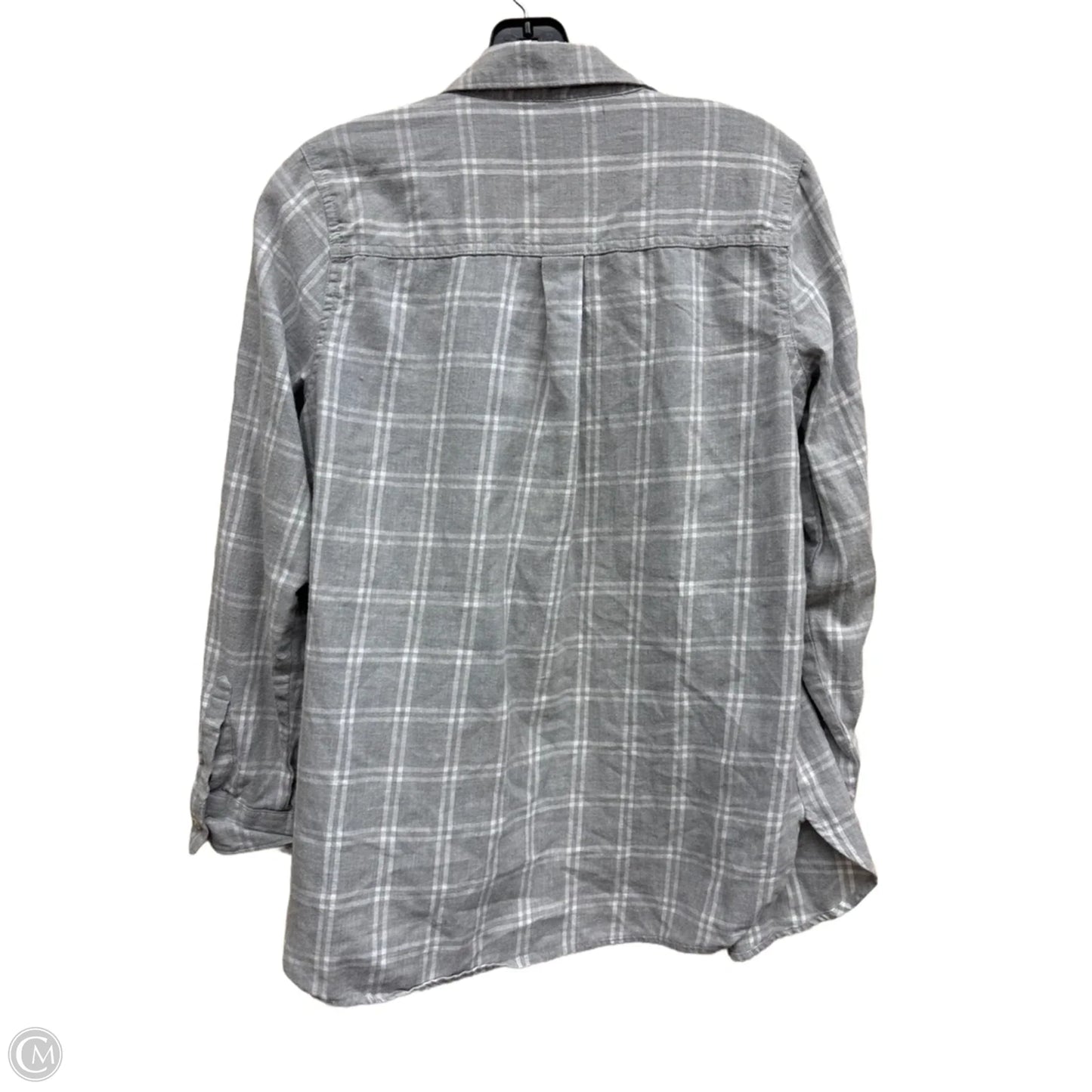 Top Long Sleeve By Old Navy In Grey, Size: M