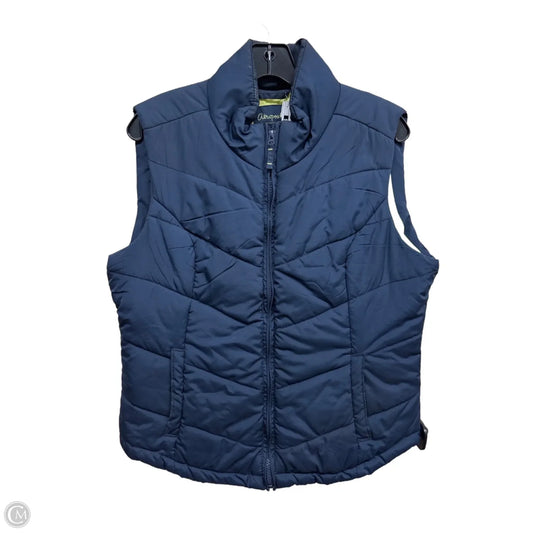 Vest Puffer & Quilted By Aeropostale In Navy, Size: L