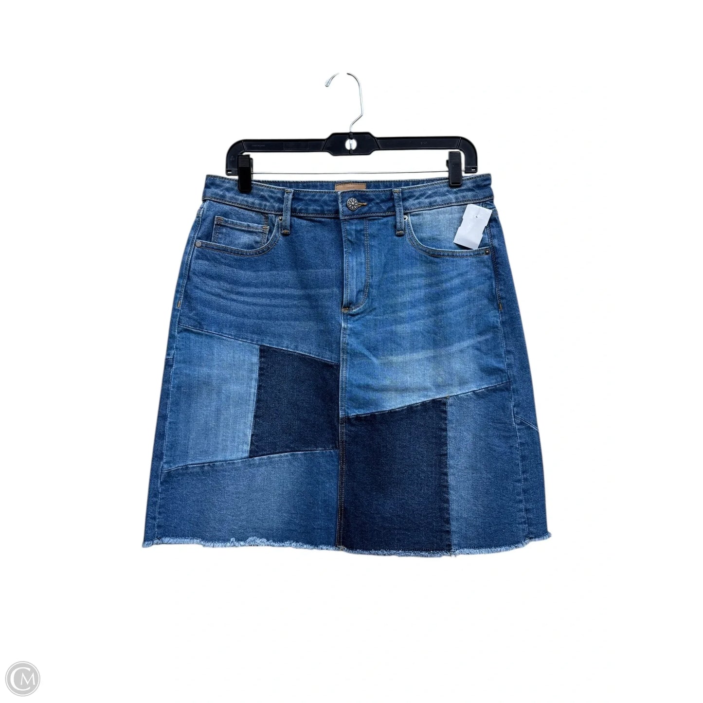 Skirt Mini & Short By Driftwood In Blue Denim, Size: 8