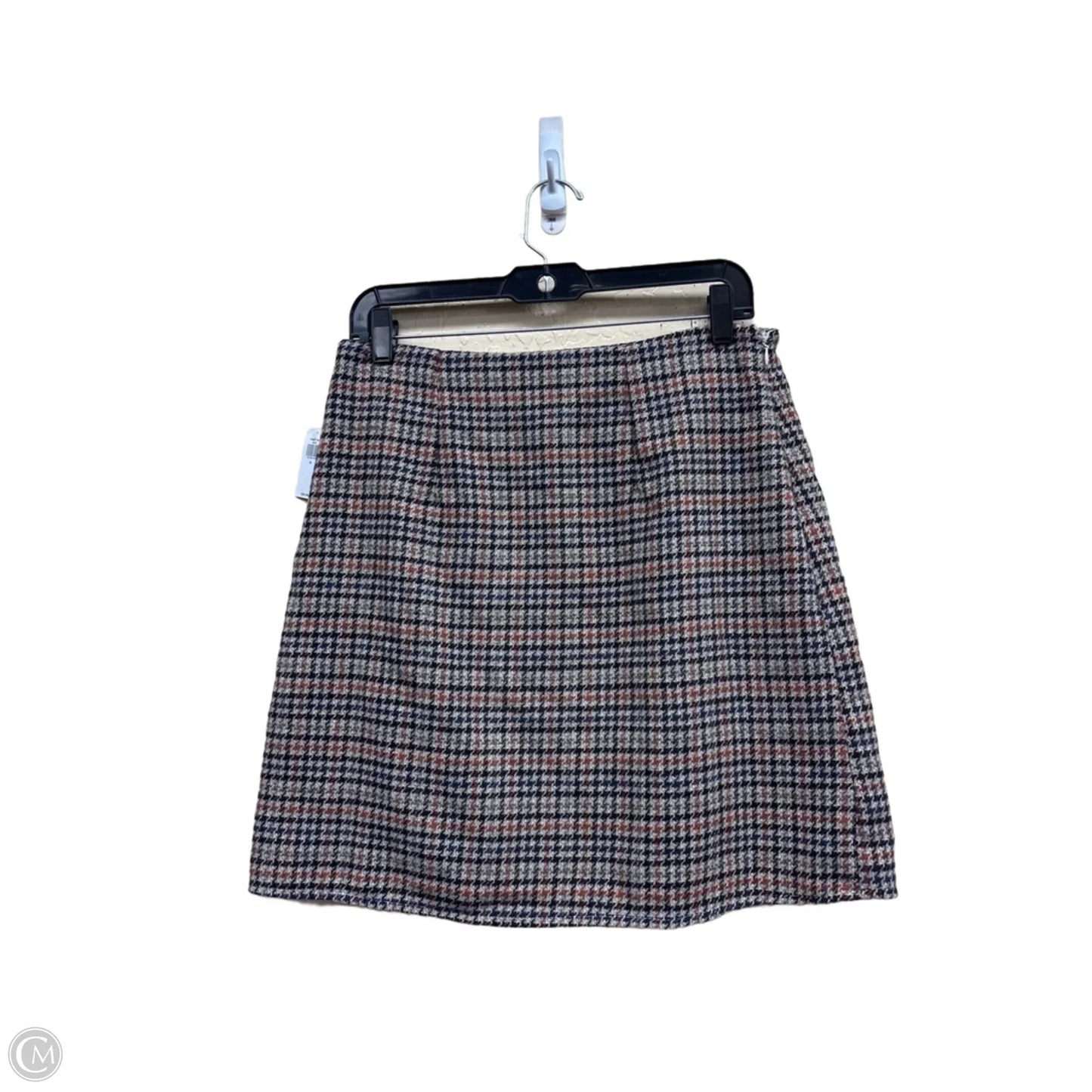 Skirt Mini & Short By Old Navy In Plaid Pattern, Size: M