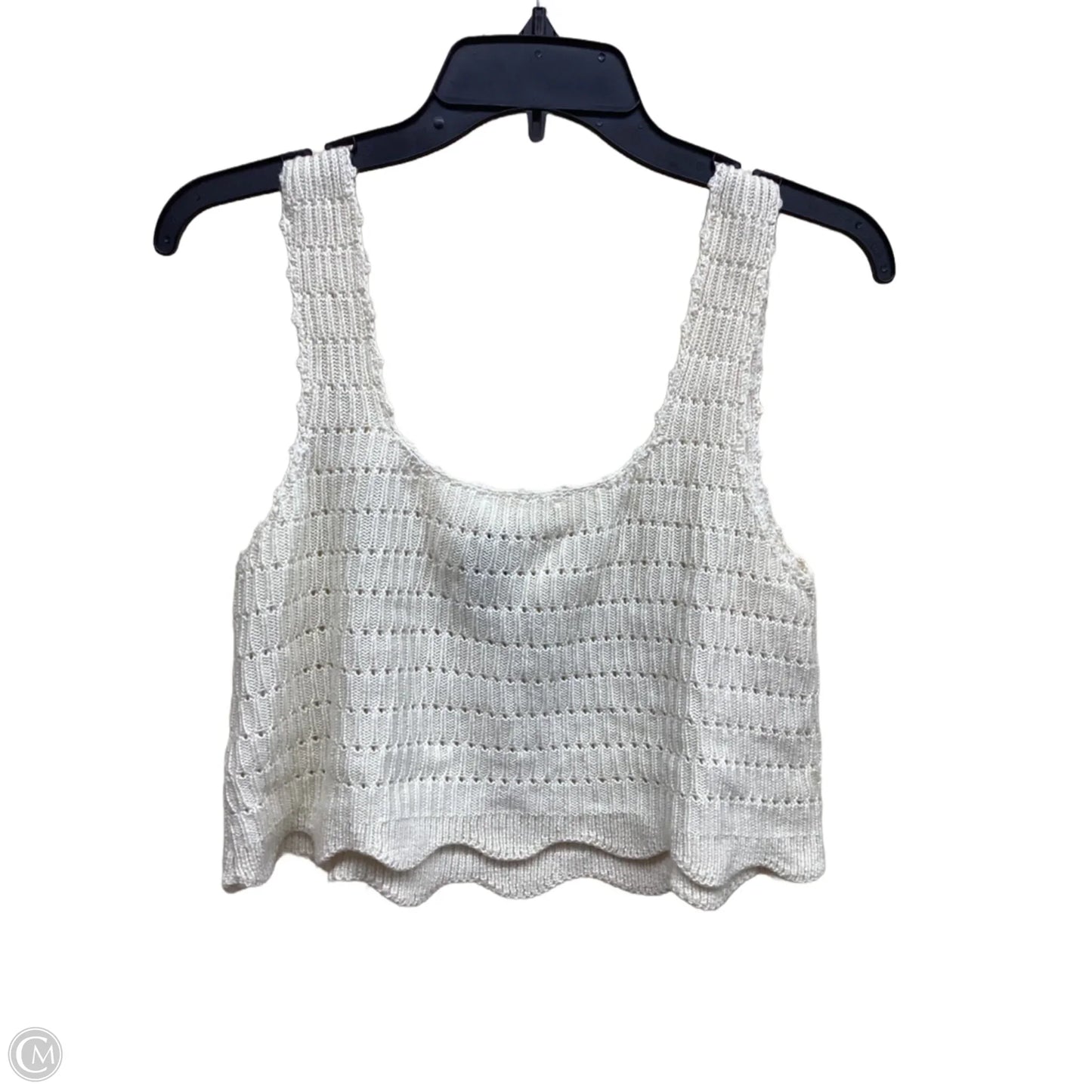 Top Sleeveless By Bohme In Tan, Size: M