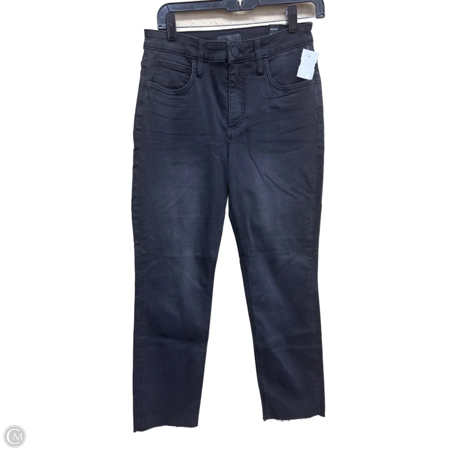 Jeans Straight By Kut In Black Denim, Size: 4