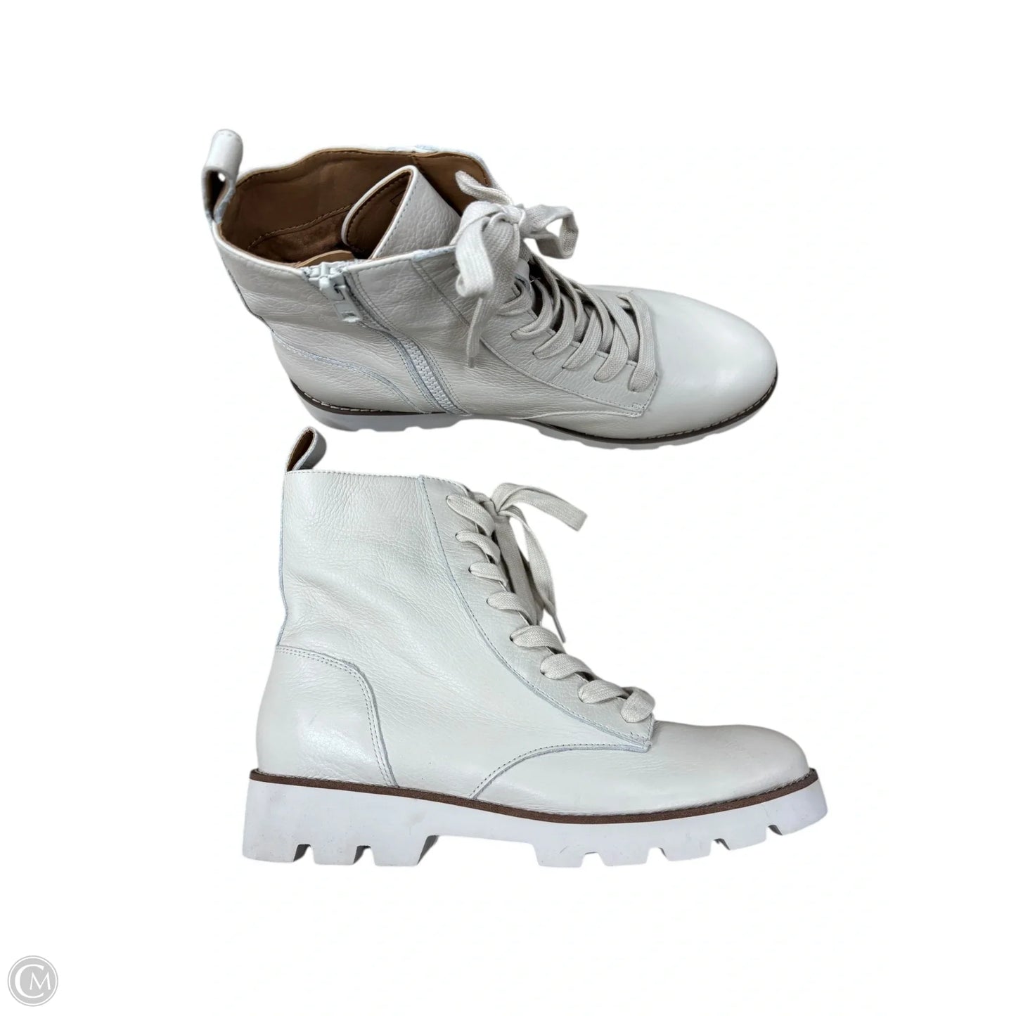 Boots Combat By Vionic In Beige, Size: 7