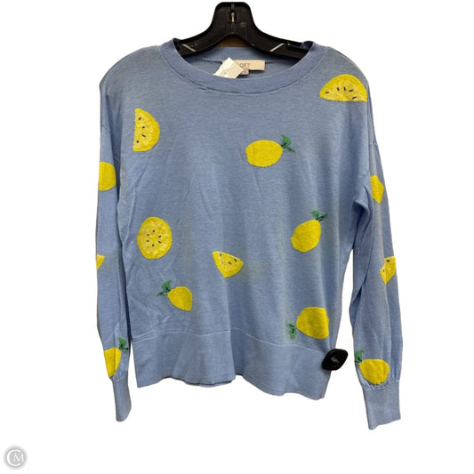 Top Long Sleeve By Loft In Blue, Size: M