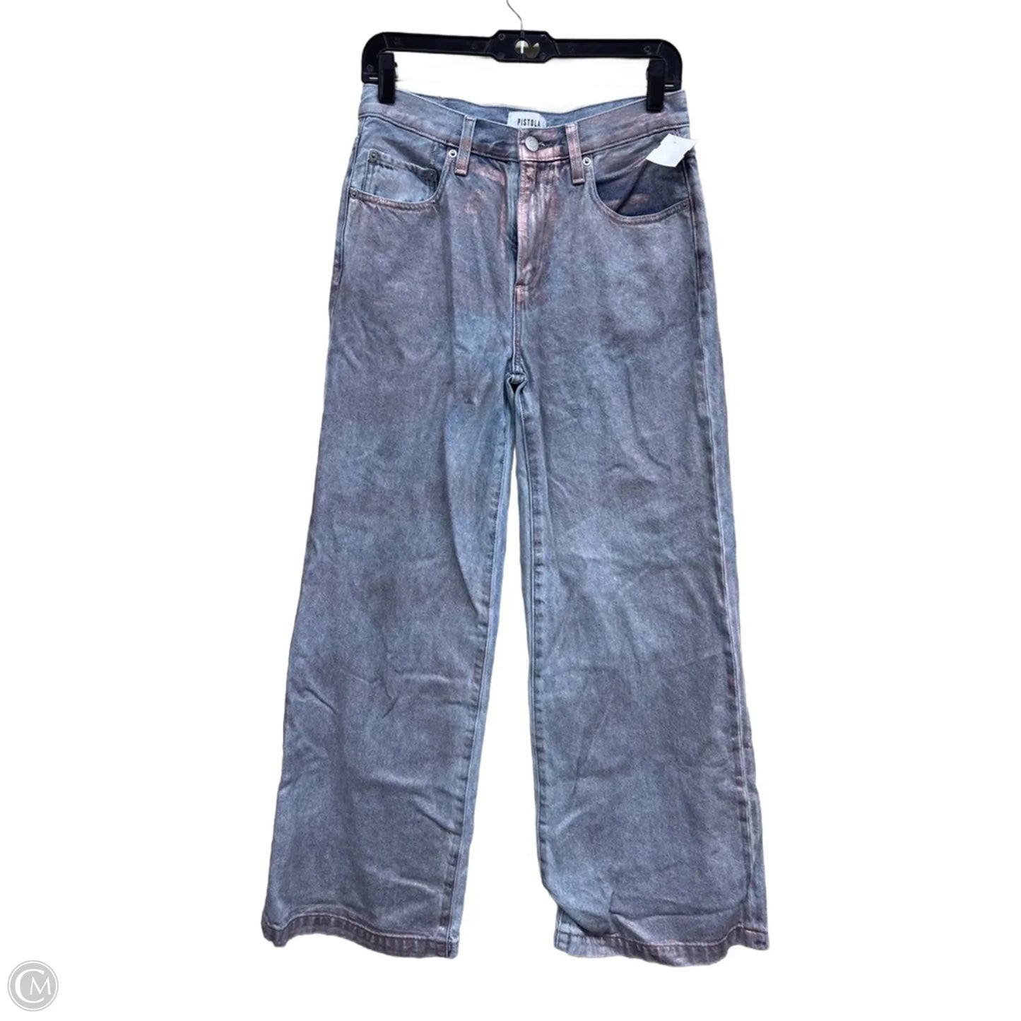 Jeans Straight By Pistola In Blue Denim, Size: 4