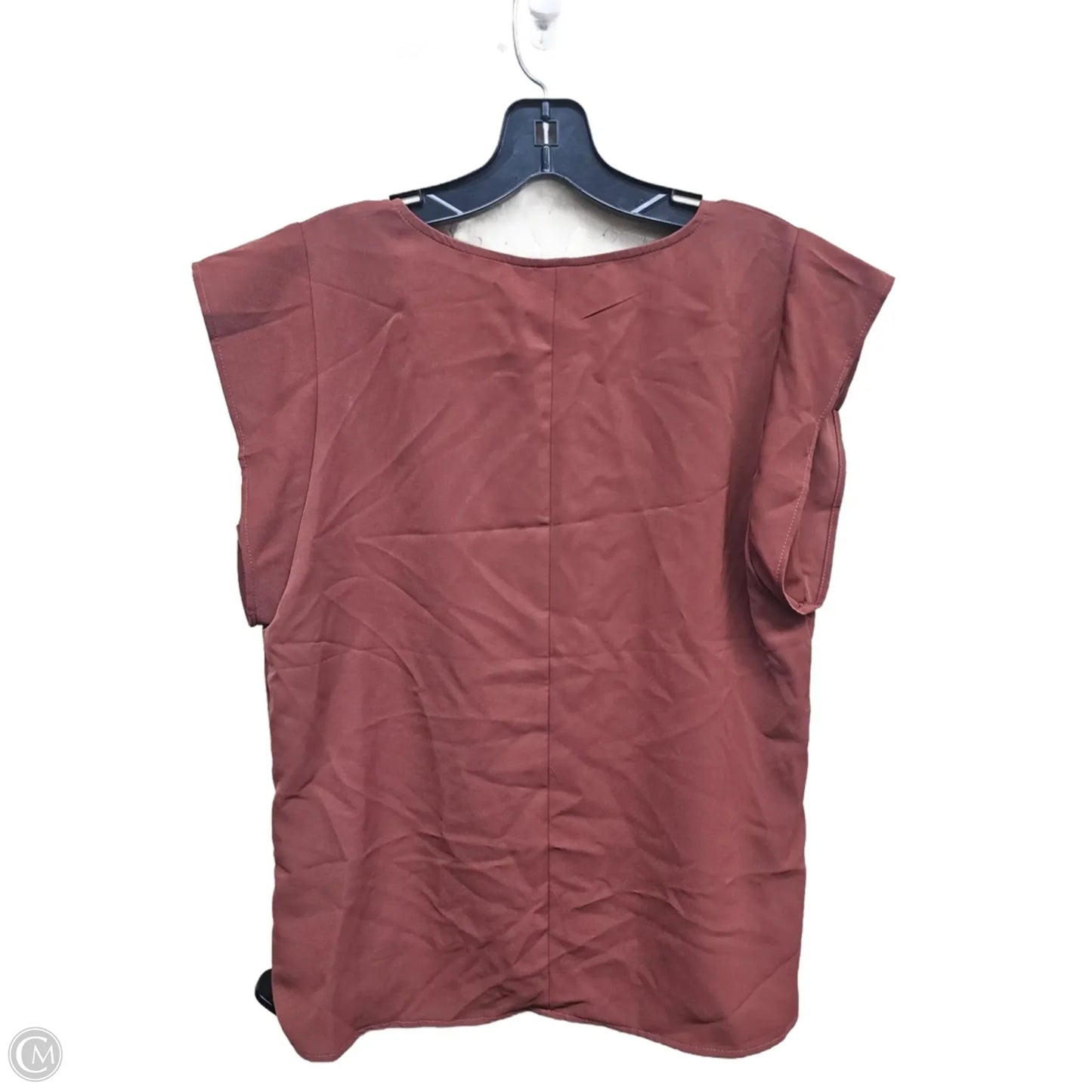 Top Short Sleeve By Express In Orange, Size: S