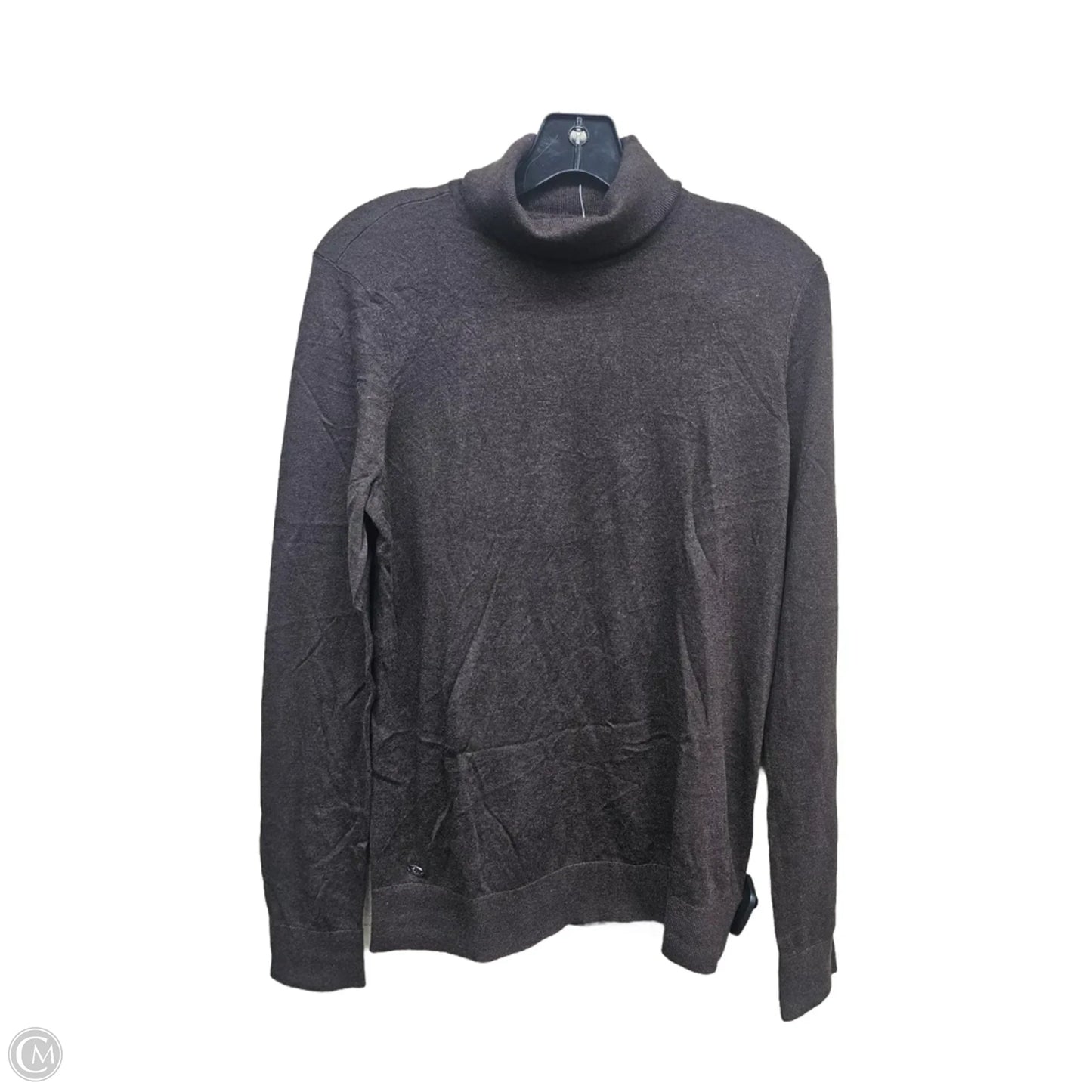 Top Long Sleeve By Ralph Lauren In Brown, Size: L