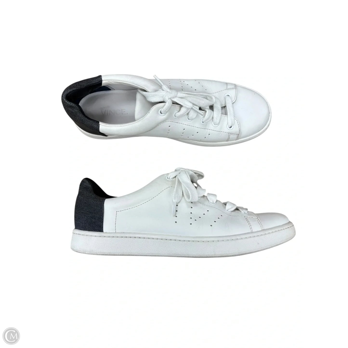 Shoes Sneakers By Vince In White, Size: 7.5