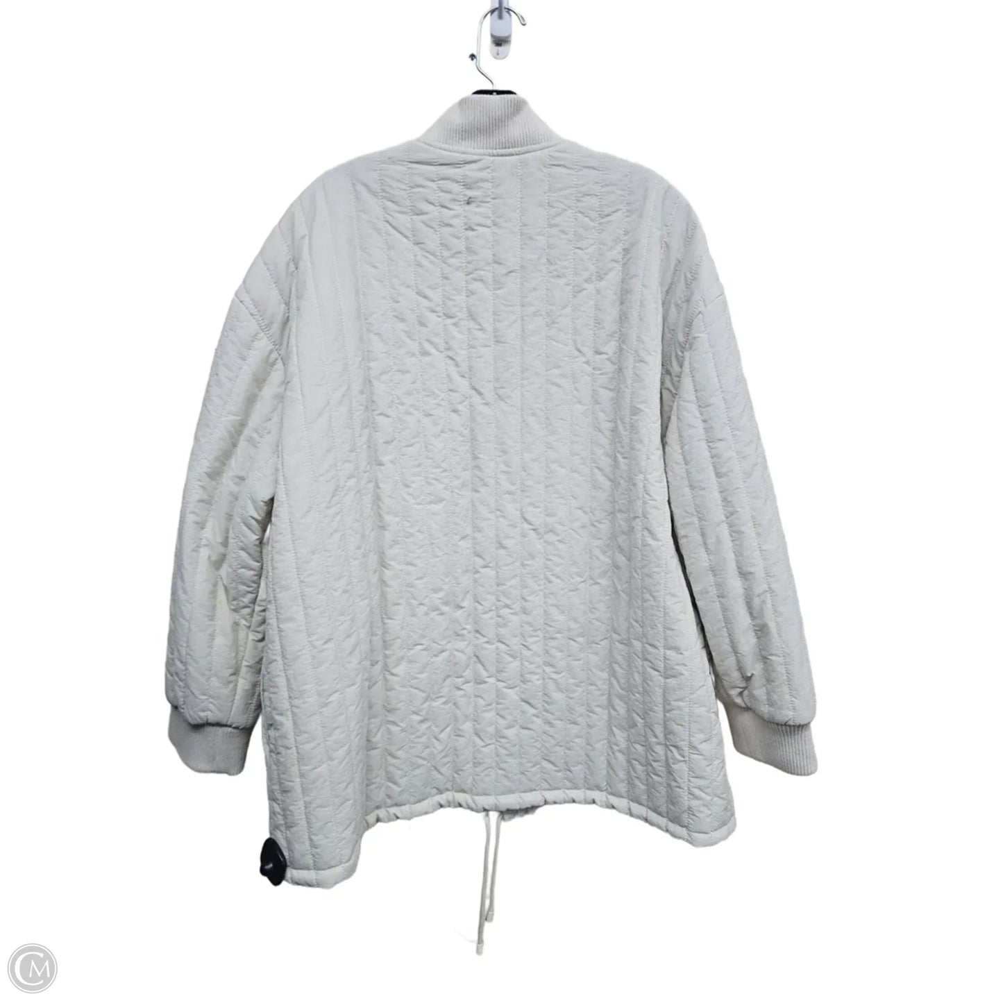 Coat Puffer & Quilted By Topshop In White, Size: L