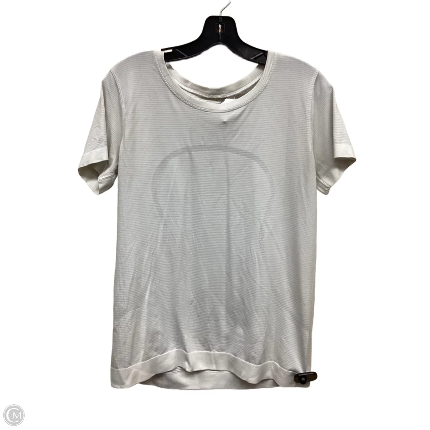 Athletic Top Short Sleeve By Lululemon In White