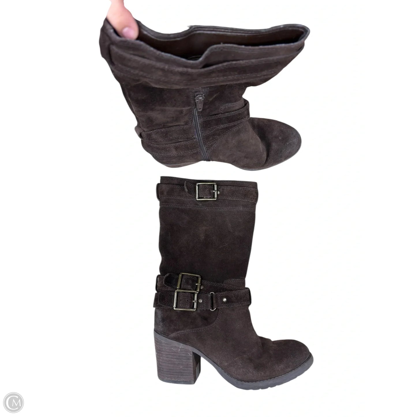 Boots Ankle Flats By Jessica Simpson In Brown, Size: 7