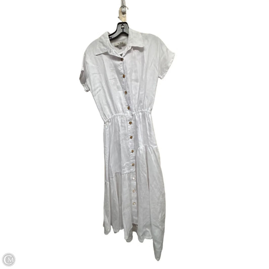 Dress Casual Maxi By Clothes Mentor In White, Size: S