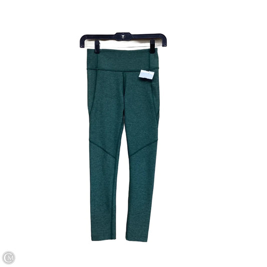 Athletic Pants By Outdoor Voices In Green, Size: Xs