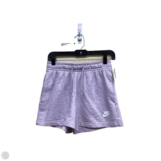 Athletic Shorts By Nike In Purple, Size: Xs
