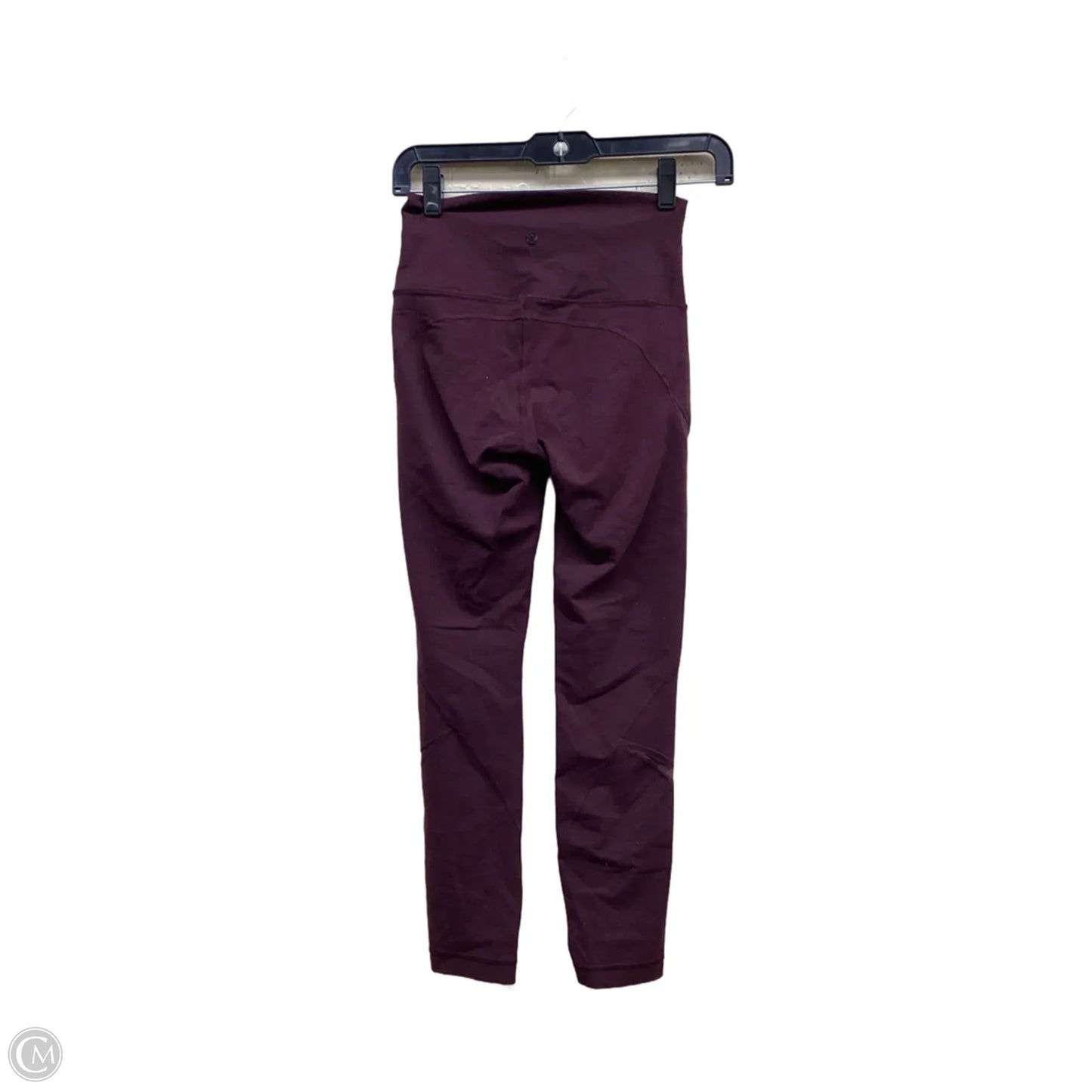 Athletic Pants By Lululemon In Maroon, Size: 4