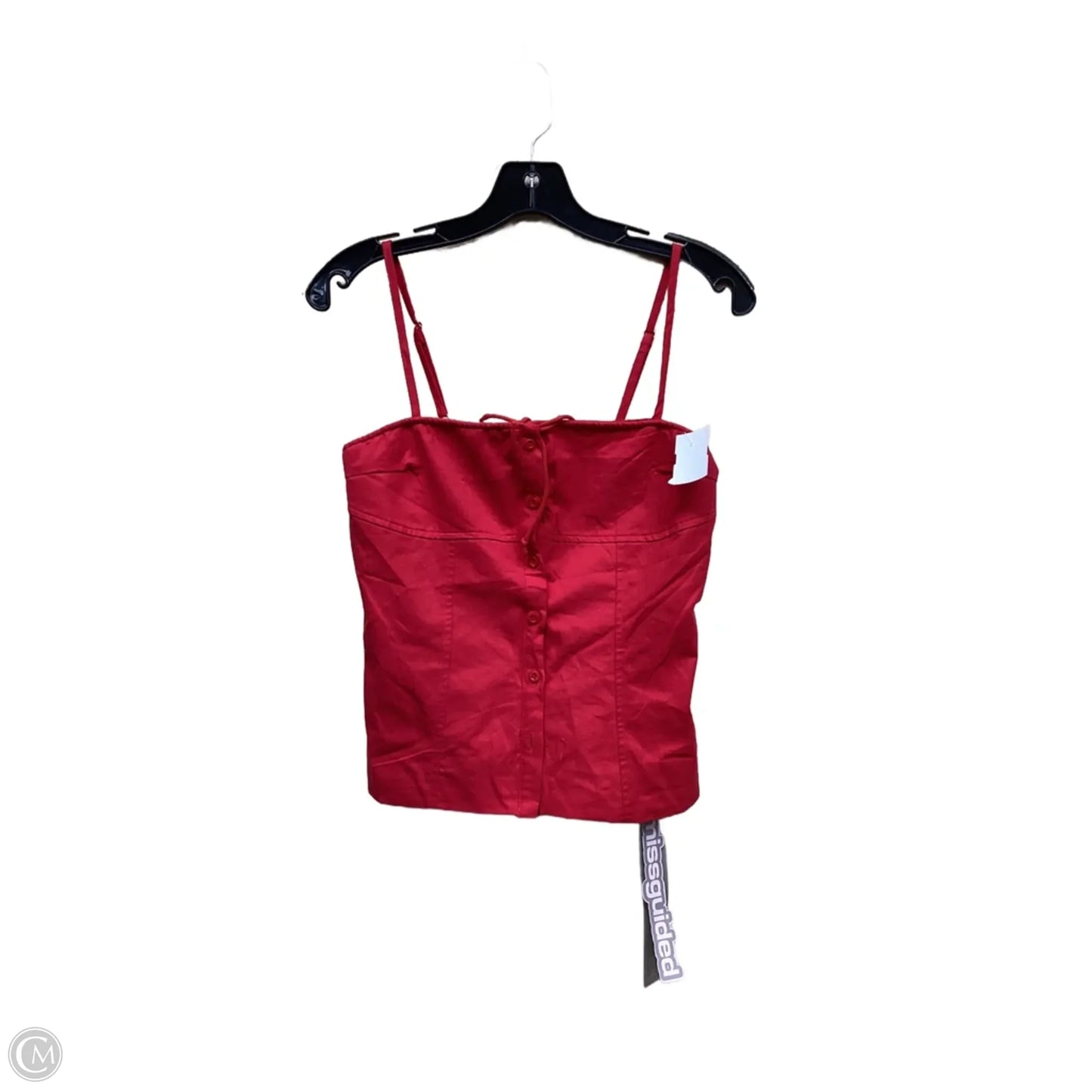 Top Sleeveless By Clothes Mentor In Red, Size: S