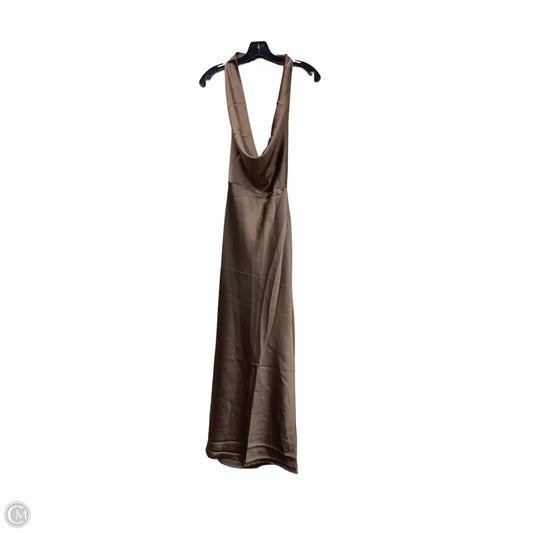 Dress Casual Maxi By Clothes Mentor In Brown, Size: S