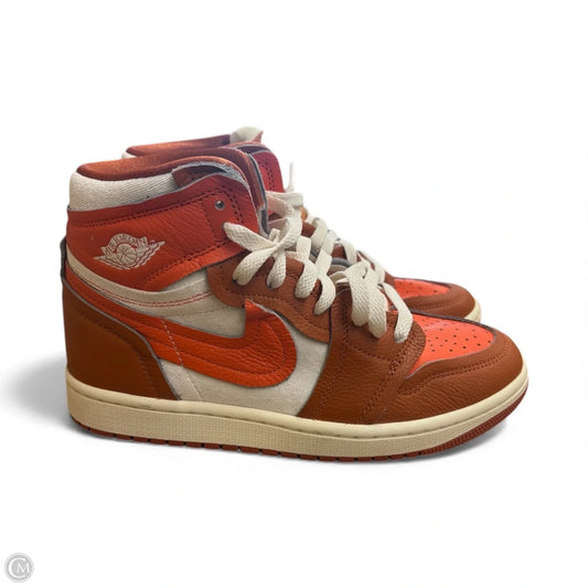 Shoes Sneakers By Nike In Orange, Size: 7.5
